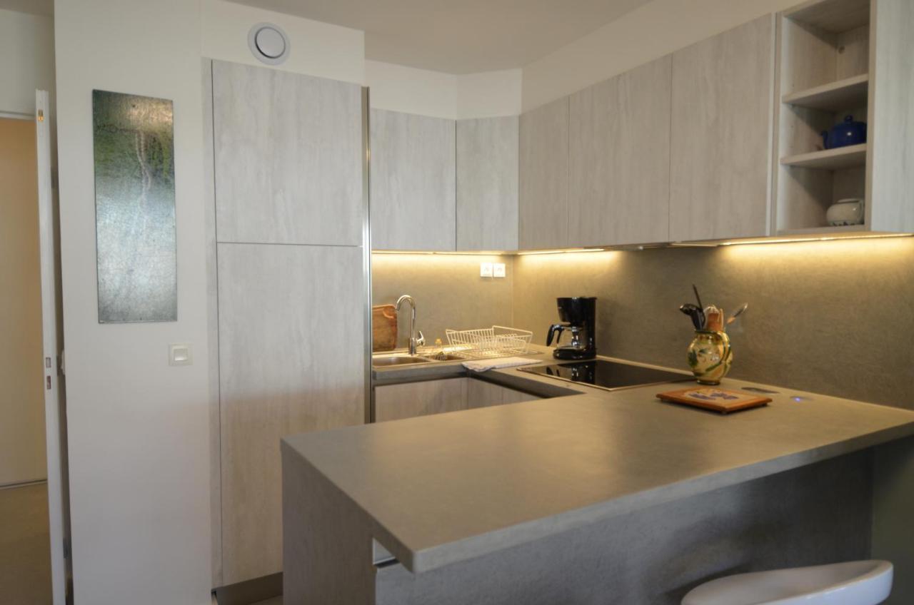 Appartement 3 Personnes Avec Coin Nuit Avec Terrasse Et Parking Quartier Du Port De Nice Luaran gambar